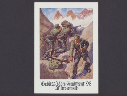 Gebirgs-Jäger-Regiment 98 Mittenwald - Guerre 1939-45