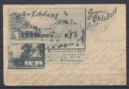 Hamburg, Ohlsdorf, Restaurante & Cafe, "Grosser Ausspann", Inh. Otto Stuhlmann - Autres & Non Classés