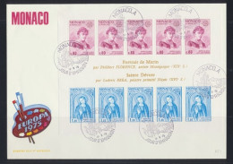 Monaco, Michel Nr. Block 8, FDC - Autres & Non Classés