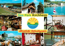 73762185 Kirchheim Hessen See Park Seehotel Fass Ferienhaus Bierfass Terrasse Ha - Autres & Non Classés