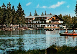 73762184 Fichtelberg Bayreuth Hotel Waldgasthof Am Fichtelsee Bootfahren Fichtel - Autres & Non Classés