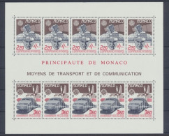 Monaco, Eisenbahn, MiNr. Block 39, Postfrisch - Sonstige & Ohne Zuordnung