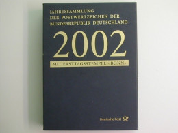 Deutschland (BRD), Jahressammlung 2002, Gestempelt - Ongebruikt