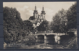 Donaueschingen, Schützenbrücke Mit Stadtkirche - Sonstige & Ohne Zuordnung