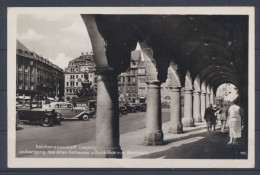 Leipzig, Reichsmessestadt, Laubengang Des Alten Rathauses U. Durchblick Zum Marktplatz - Autres & Non Classés