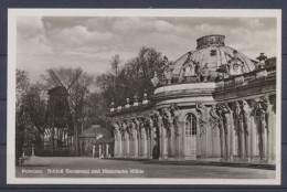 Potsdam, Schloss Sanssouci Und Historische Mühle - Châteaux