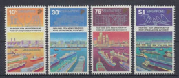 Singapur, Schiffe, MiNr. 565-568, Postfrisch - Singapore (1959-...)