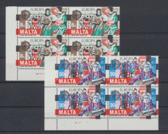 Malta, MiNr. 661-662 Viererblock, Postfrisch - Malte