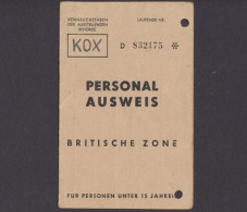 Westenholz, Personalausweis Für Personen Unter 15 Jahren - Other & Unclassified