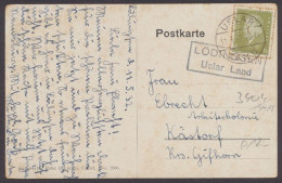 Lödingsen über Uslar Land, Landpoststempel Auf Bedarfskarte, 1932 - Other & Unclassified