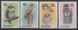 Simbabwe, Vögel, MiNr. 360-363, Postfrisch - Africa (Varia)