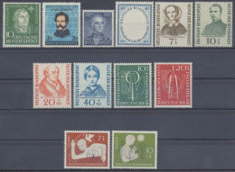 Deutschland (BRD), Michel Nr. 149, 155, 160, 210, 225-225, 217-218, 232-233, Postfrisch/MNH - Unused Stamps