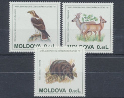 Moldawien, MiNr. 158-160, Postfrisch - Moldova