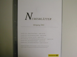 Inhaltsverzeichnis Und Beschreibungsblätter Zum Jahrgang 2003 - Autres & Non Classés