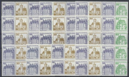 Deutschland (BRD), Michel Nr. H-Blatt 27 I 10 Heftchenblätter, Postfrisch/MNH - Zusammendrucke