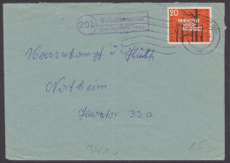 Wolbrechtshausen über Northeim, Landpoststempel Auf Brief, 1958 - Other & Unclassified