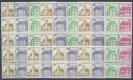 Deutschland (BRD), Michel Nr. H-Blatt 28 10 Heftchenblätter, Postfrisch/MNH - Zusammendrucke