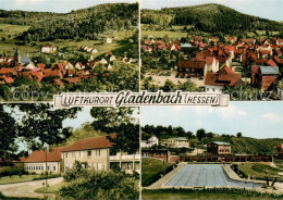 73762151 Gladenbach Teilansichten Luftkurort Freibad Gladenbach - Autres & Non Classés