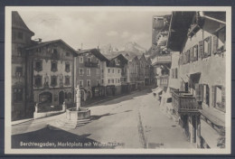 Berchtesgaden, Marktplatz Mit Watzmann - Autres & Non Classés