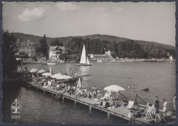 Velden Am Wörthersee, Blick Vom Schloßbad Auf Bulfon -Strandbad - Autres & Non Classés