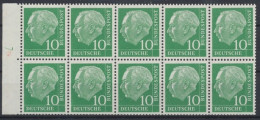 Deutschland (BRD), MiNr. 10 F B I, Postfrisch - Zusammendrucke