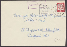 Holzerode über Northeim, Landpoststempel Auf Brief, 1963 - Other & Unclassified