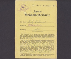 Westenholz, Zweite Reichskleiderkarte, Kreis Fallingbostel, 1941 - Andere & Zonder Classificatie