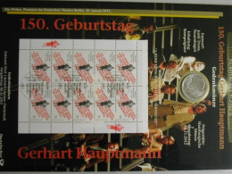 BRD, Numisblatt 5/2012, 150. Geb. Gerhart Hauptmann - Altri & Non Classificati