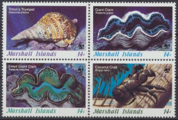 Marshall-Inseln, MiNr. 73-76 Viererblock, Postfrisch - Marshall