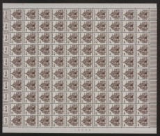 Deutschland (BRD), MiNr. 454, 100er Bogen, DZ 10, Postfrisch - Sonstige & Ohne Zuordnung