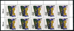 Berlin, MiNr. 876, 10er Bogenteil, Postfrisch - Unused Stamps