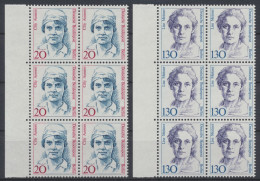 Berlin, MiNr. 811-812, 6er Bogenteile, Seitenrand Links, Postfrisch - Neufs