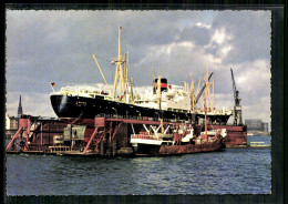 Hamburg, Hafen, Frachtschiff Im Dock - Autres & Non Classés