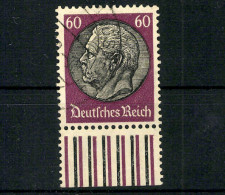 Deutsches Reich, MiNr. 526 W Unterrand, Gestempelt - Gebraucht