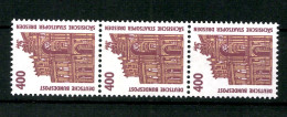 Deutschland, MiNr. 1562 R II, 3er Streifen Mit Zählnummer, Postfrisch - Rollenmarken