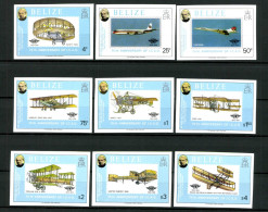 Belize, MiNr. 420-428 B, Postfrisch - Belize (1973-...)