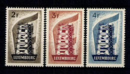 Luxemburg, MiNr. 555-557, CEPT 1956, Postfrisch - Other & Unclassified