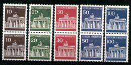 Deutschland (BRD), MiNr. 506-510 W R, Postfrisch - Autres & Non Classés