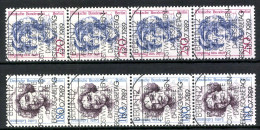 Berlin, MiNr. 844-845,Viererstreifen, Gestempelt - Used Stamps