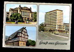 Gießen, Behördenhochhaus, Stadttheater, Neues Schloss - Other & Unclassified