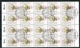 Deutschland (BRD), MiNr. 1118, 20er Bogenteil, Ober- U. Unterrand, Gestempelt - Used Stamps