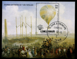 Sao Tome + Principe, MiNr. Block 127 A, Sonderstempel - São Tomé Und Príncipe