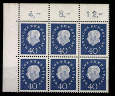 Deutschland (BRD), MiNr. 305, 6er Block, Ecke Li. Oben, Postfrisch - Other & Unclassified