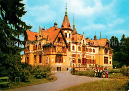73728735 Gottwaldov Tschechien Schloss Im Tierpark Gottwaldov Tschechien - Repubblica Ceca