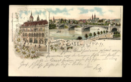 Basel, Rathaus Und Brücke - Other & Unclassified