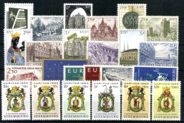 Luxemburg, MiNr. 666-689, Jahrgang 1963, Postfrisch - Autres & Non Classés