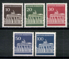 Deutschland (BRD), MiNr. 506-510 W, Postfrisch - Ungebraucht