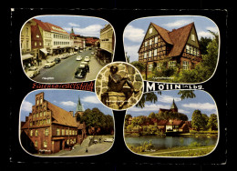 Mölln, Eulenspiegelstadt, 4 Bilder-Karte - Autres & Non Classés