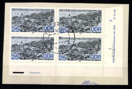 DDR, MiNr. 3163 Druckvermerk Reihe 1-2, Briefstück - Altri & Non Classificati