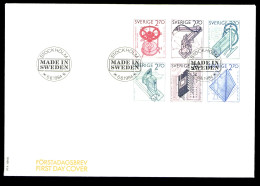 Schweden, MiNr. 1282-1287, FDC - Other & Unclassified